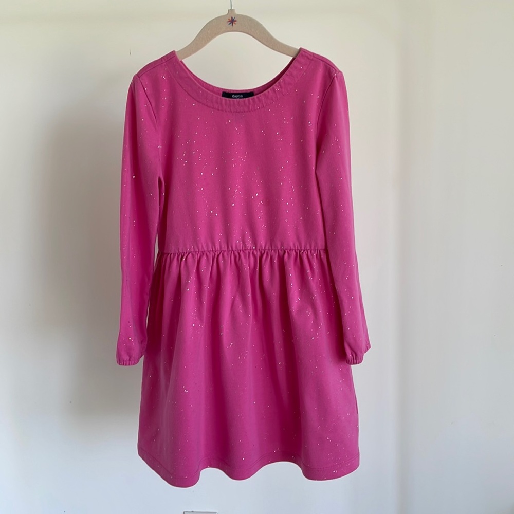 Gap Pink Sparkly Dress, 6/7